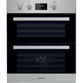 Indesit IDU 6340 IX - Stainless steel Built under Electric Double Oven - B/B energy