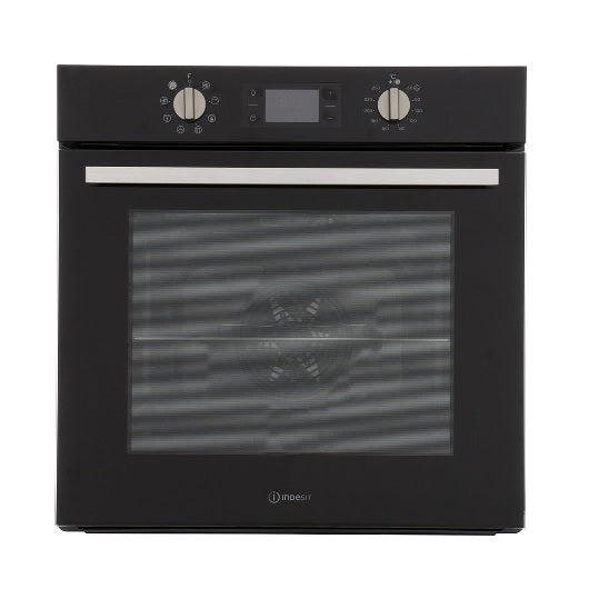 Indesit IFW 6340 BL UK - Black Built in Electric Single Oven - A energy