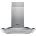 Indesit IHGC 6.5 LM X - Stainless steel Chimney Extractor Hood - D energy