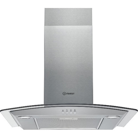 IHGC 6.5 LM X Stainless steel Chimney Extractor Hood D energy