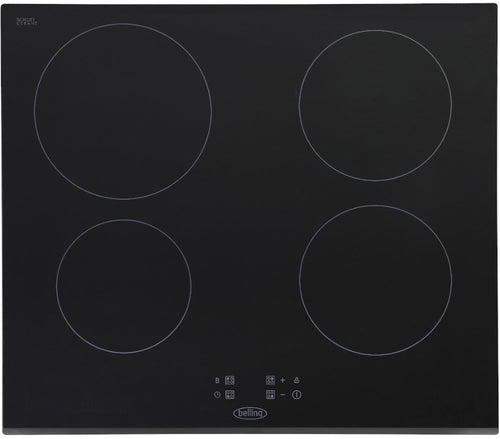 Belling IHT603 BLK - Black 4 Zone Induction Hob