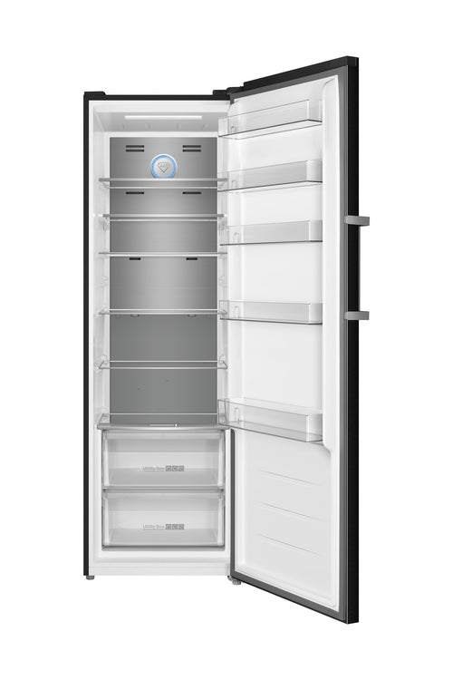 Ice King IKTL400LUX - Inox Tall Larder Fridge - 400 L Capacity - D Energy