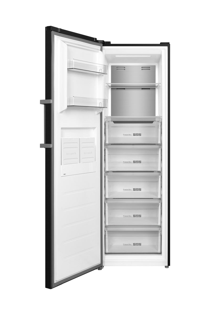 Iceking IKTZ329LUX - Inox Tall Freezer - 329 Litres - D Energy