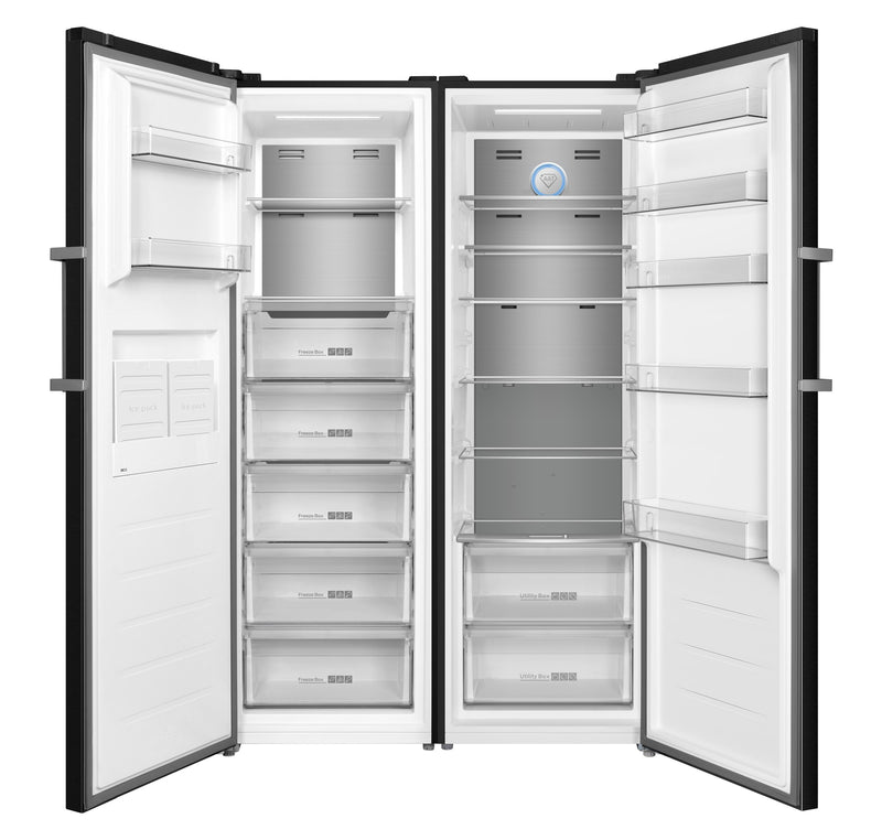 Iceking IKTZ329LUX - Inox Tall Freezer - 329 Litres - D Energy