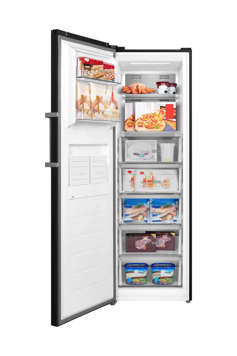 Iceking IKTZ329LUX - Inox Tall Freezer - 329 Litres - D Energy