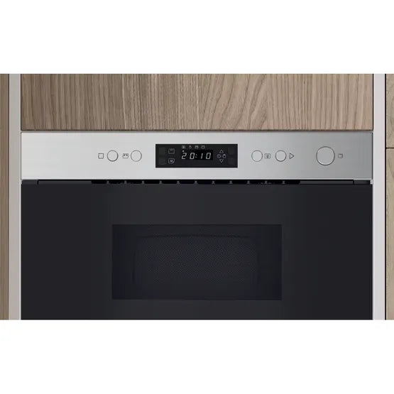 Indesit IMK12XUK - Stainless Steel Built-In Microwave - 22L Capacity