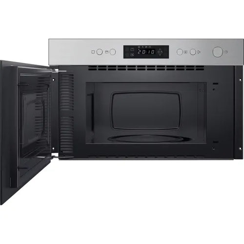 Indesit IMK12XUK - Stainless Steel Built-In Microwave - 22L Capacity