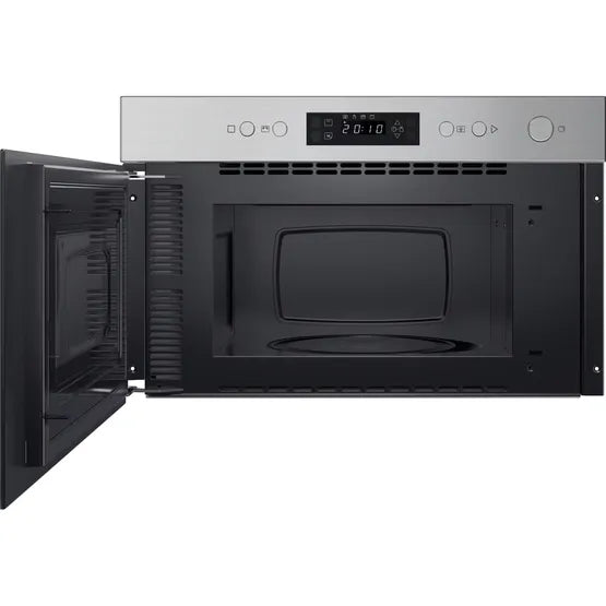 Indesit IMK12XUK - Stainless Steel Built-In Microwave - 22L Capacity