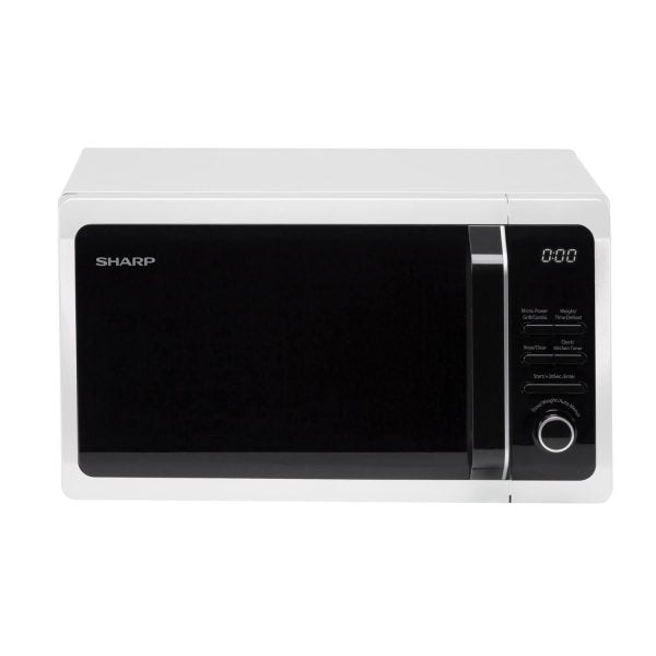 Sharp R664WM - White 20L Freestanding Microwave - 800W