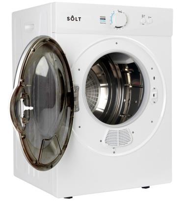Solt SOLVTD3W - White 3KG Vented Tumble Dryer - C Energy Rating
