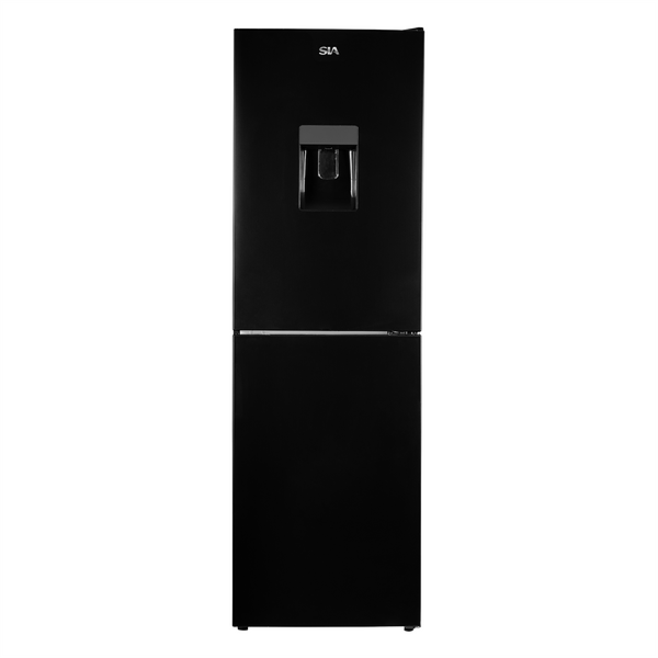 SIA SFF17650BLE - Black 50/50 Split Fridge Freezers - 252L - E Energy Rating