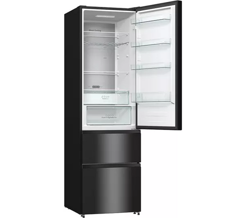 Hisense RM469N4AFEUK - Black Freestanding 70/30 Frost Free Fridge Freezer - E Rated - Display