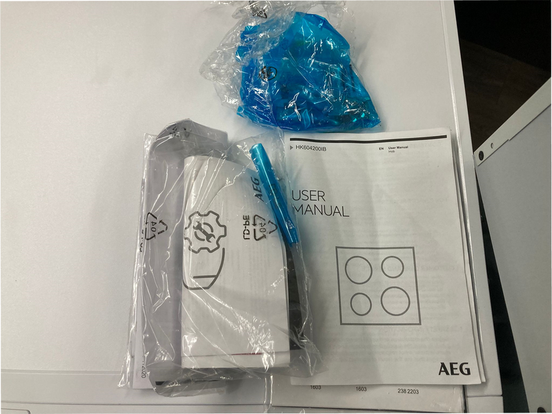 AEG IKB64401FB - Black 4 Zone Induction Hob - Display