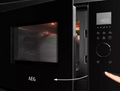 AEG MBB1756SEM - Black Built in Electric Microwave