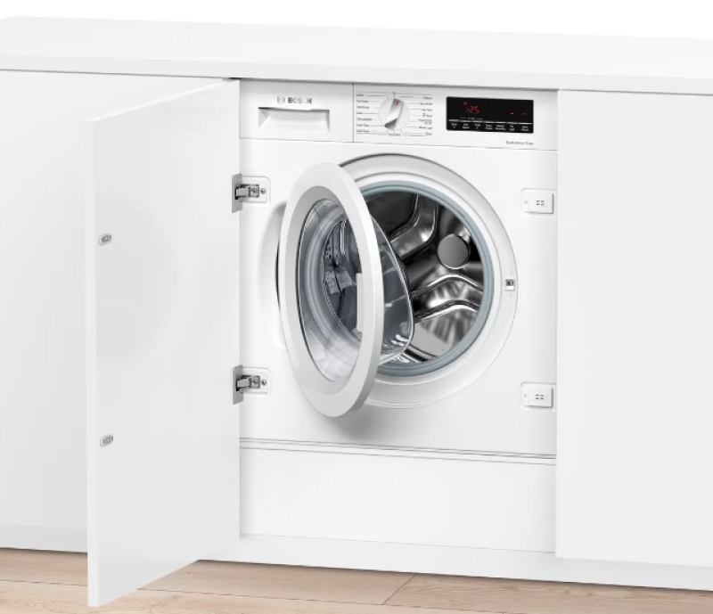 Bosch WIW28502GB - White Integrated 8KG Washing Machine - 1400 RPM - C energy