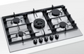 Bosch PCQ7A5B90 - Stainless steel 5 Zone Gas Hob