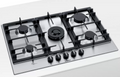 Bosch Series 6 PCQ7A5B90 - Stainless steel 5 Zone Gas Hob - Display