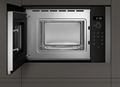 Neff HLAWD23G0B - Grey Built in Electric Microwave - Hydrolytic cleaning