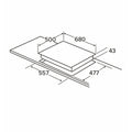 CDA HG7351SS - Stainless steel 5 Zone Gas Hob