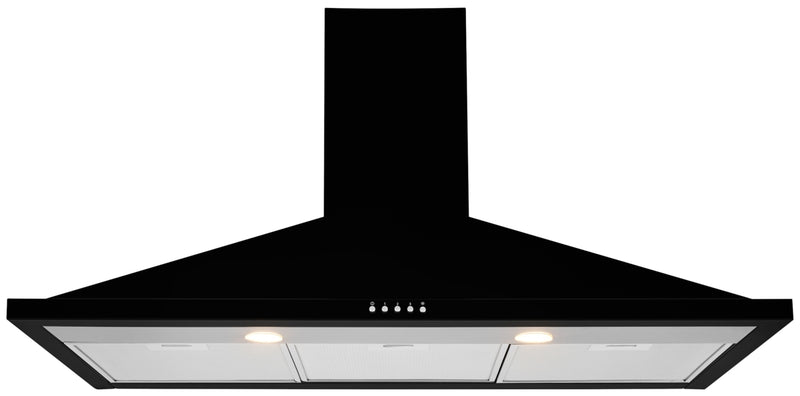 Beko H102PK - Stainless Steel 100cm Traditional Chimney Cooker Hood - 640 m³/h - C energy