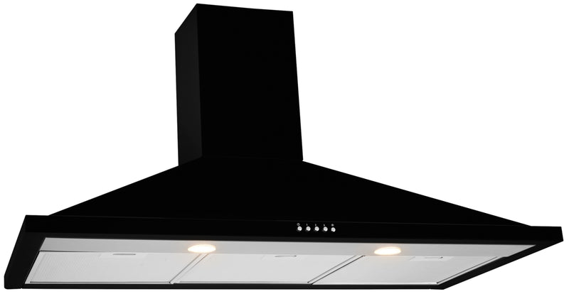 Beko H102PK - Stainless Steel 100cm Traditional Chimney Cooker Hood - 640 m³/h - C energy