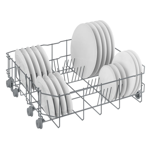 Beko DVN04X20W - White Freestanding Dishwasher - E energy - Display