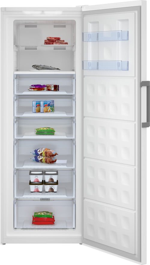 Beko FFEP3791W - White Freestanding Frost Free Freezer - E energy