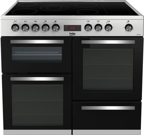 Beko KDVC100X - Stainless steel 5 Zone Electric Cooker - A energy