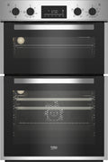 Beko BBDF26300X - Stainless steel Built in Electric Double Oven - Steam Assisted cleaning - A energy