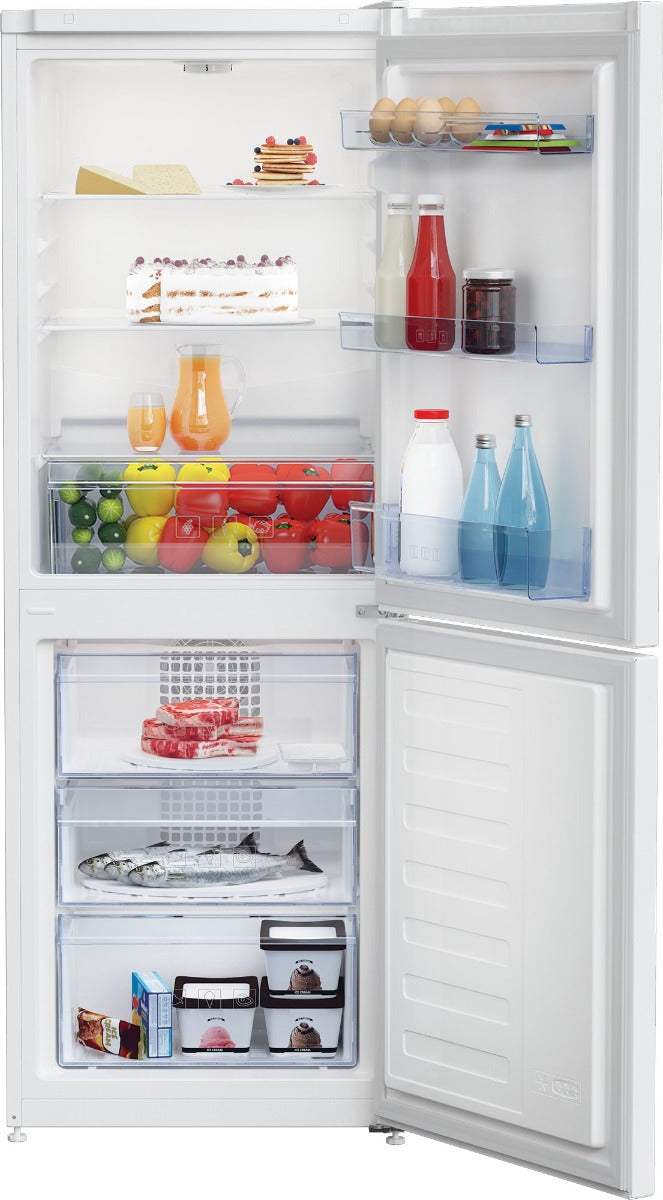 Beko CFG4552W - White 50/50 Frost Free Fridge Freezer - E energy