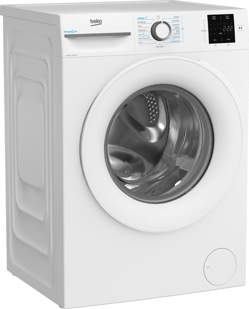 Beko B3W31041W - White 10KG Washing Machine - 1400 RPM