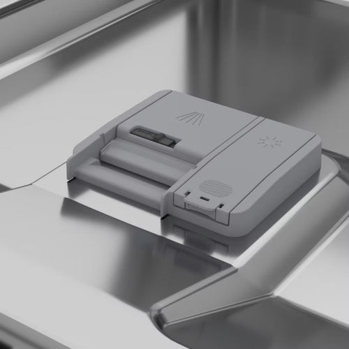 Indesit IN2FE13DT9SUK - Silver Freestanding Dishwasher - 13 Place Settings - E Energy Rating