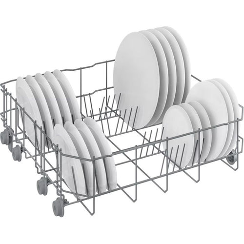 Indesit IN2FE13DT9SUK - Silver Freestanding Dishwasher - 13 Place Settings - E Energy Rating