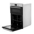 Indesit IDD 6340 IX - Stainless steel Built in Electric Double Oven - A energy