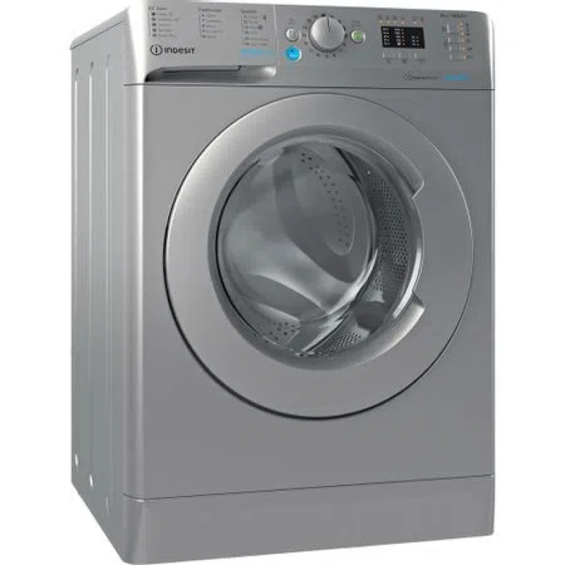 Indesit BWA 81485X S UK N - Silver Freestanding 8KG Washing Machine - 1400 RPM - B energy