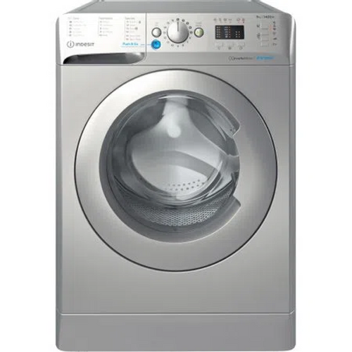 Indesit BWA 81485X S UK N - Silver Freestanding 8KG Washing Machine - 1400 RPM - B energy