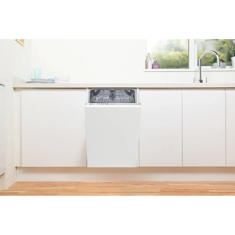 Indesit DI9E 2B10 UK - White Integrated Dishwasher - F energy