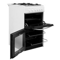 Indesit ID5G00KMW/UK - White 4 Zone Gas Cooker - A energy