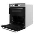 Indesit IDU 6340 IX - Stainless steel Built under Electric Double Oven - B/B energy