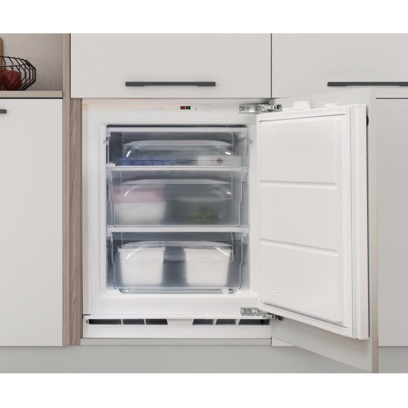 Indesit INBUFZ011.UK - White Undercounter Low Frost Freezer - E energy