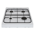 Indesit IS5G1KMW/U - White 4 Zone Gas Cooker - A energy