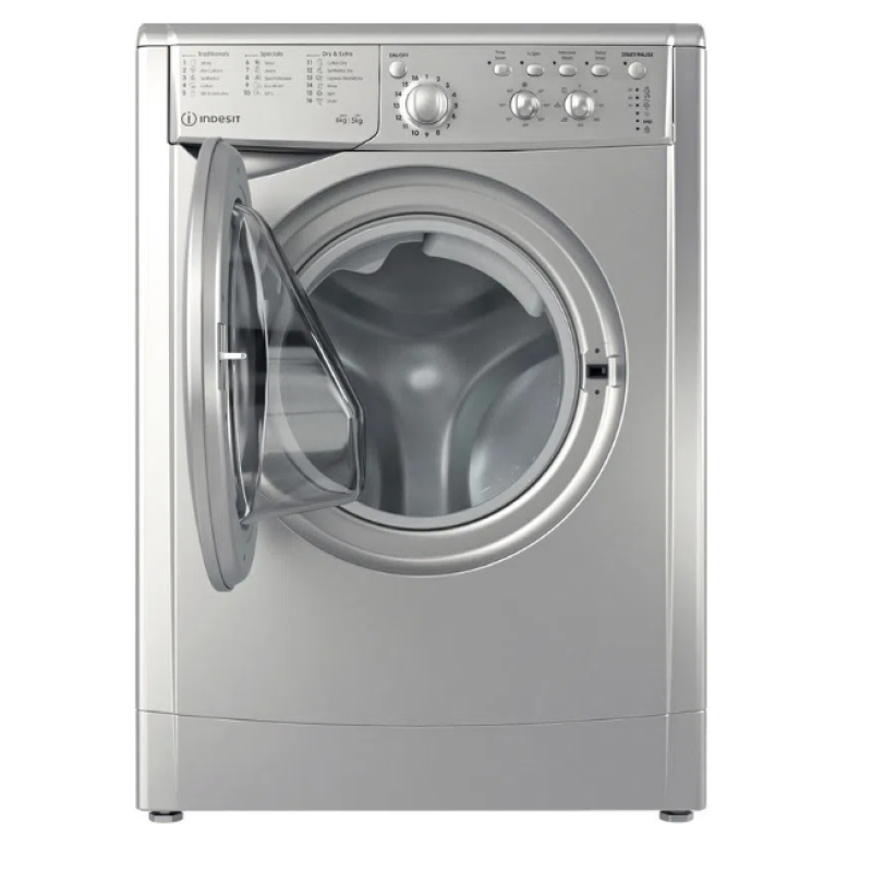 Indesit IWDC 65125 S UK N - Silver 6KG/5KG Washer Dryer - 1200 RPM - F energy