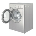 Indesit IWDC 65125 S UK N - Silver 6KG/5KG Washer Dryer - 1200 RPM - F energy - Display