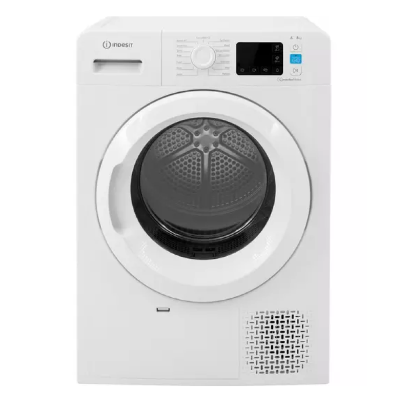 Indesit YT M11 82 X UK - White 8KG Heat Pump Condenser Dryer - A++ energy