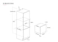Caple CMS260SS - Built in Electric Microwave