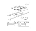 AEG TP95RA07FB - Black Ceramic Hob - 91cm - 5 Zones
