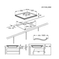 AEG TN64IA04FB - Black Induction Hob - 59cm - 4 Zones