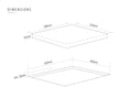 Caple C845i - 59cm Induction Hob Black