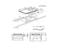 AEG TO84IA00FB - Black 78cm Induction Hob - 4 Zones with Hob2Hood
