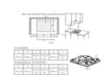 CDA SCG030SS - Stainless Steel 30cm Domino Gas Hob - 2 Burners